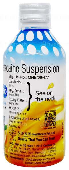 Antacid Mso Orange Flavour Sugar Free Suspension 200ml