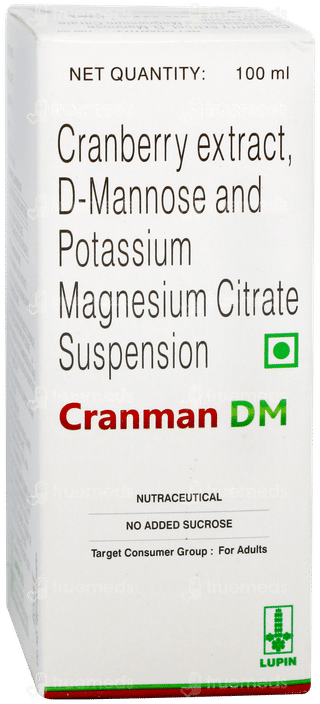 Cranman Dm No Added Sucrose Suspension 100ml