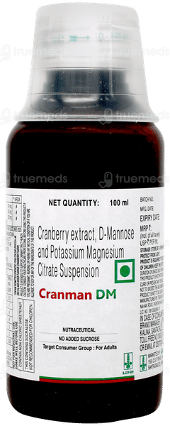 Cranman Dm No Added Sucrose Suspension 100ml