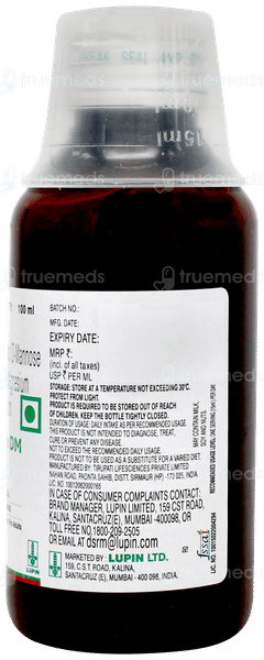 Cranman Dm No Added Sucrose Suspension 100ml