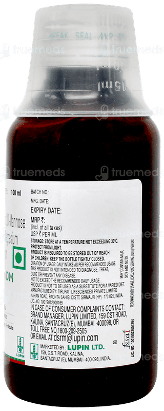 Cranman Dm No Added Sucrose Suspension 100ml