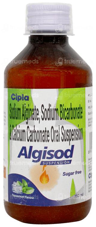 Algisod Peppermint Flavour Sugar Free Suspension 150ml