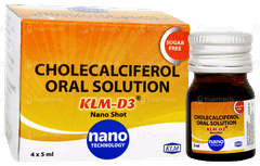 Klm D3 Nano Shot Sugar Free Solution 5ml
