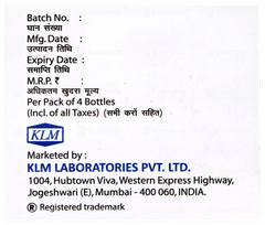 Klm D3 Nano Shot Sugar Free Solution 5ml