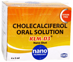 Klm D3 Nano Shot Sugar Free Solution 5ml
