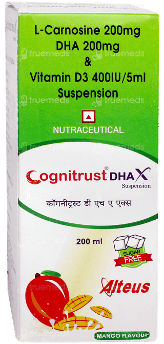 Cognitrust Dha X Mango Flavour Sugar Free Suspension 200ml