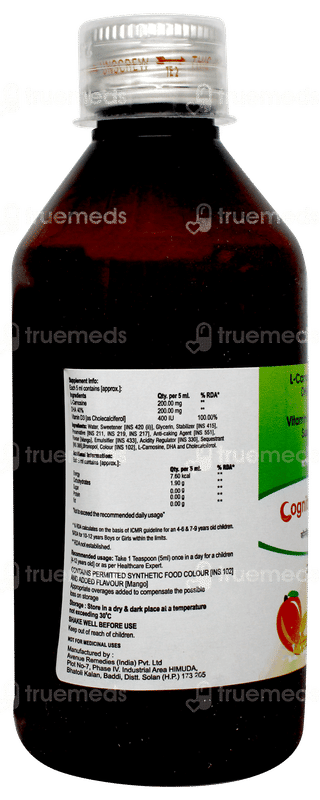 Cognitrust Dha X Mango Flavour Sugar Free Suspension 200ml