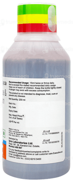 Cranpac Km Sugar Free Suspension 200ml