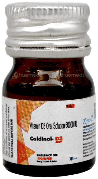 Caldinol D3 Shot Sugar Free Solution 5Ml