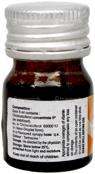 Caldinol D3 Shot Sugar Free Solution 5Ml