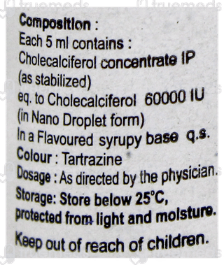Caldinol D3 Shot Sugar Free Solution 5Ml
