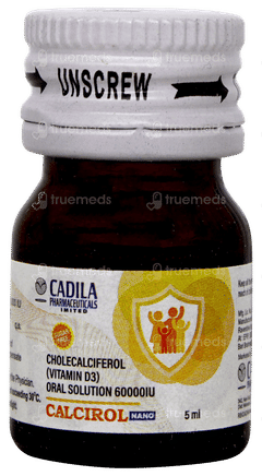 Calcirol Nano Sugar Free Solution 5ml