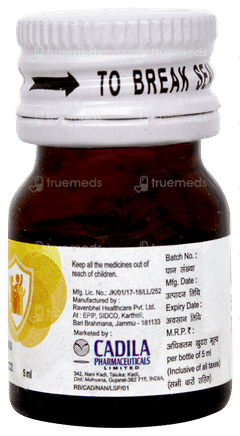 Calcirol Nano Sugar Free Solution 5ml