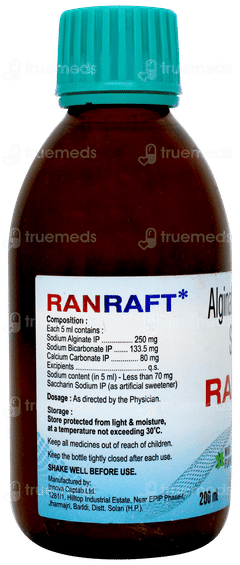 Ranraft Mint Flavour Sugar Free Suspension 200ml Ranraft Mint Flavour Sugar Free Suspension 200ml