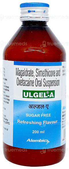 Ulgel A Refreshing Flavour Sugar Free Suspension 200ml