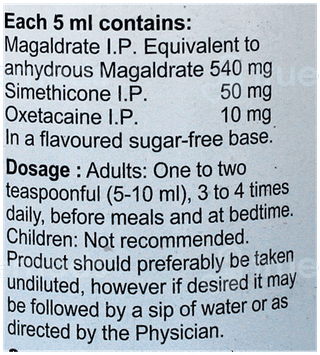 Ulgel A Refreshing Flavour Sugar Free Suspension 200Ml
