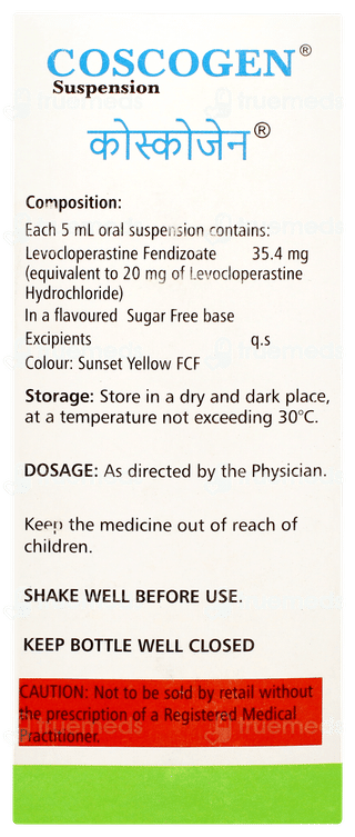 Coscogen Mango Flavour Sugar Free Suspension 100ml