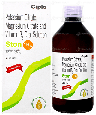 Ston 1b6 Pineapple Flavour Sugar Free Solution 250ml