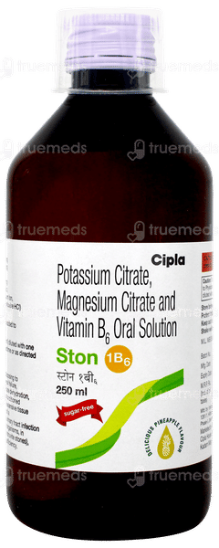 Ston 1b6 Pineapple Flavour Sugar Free Solution 250ml