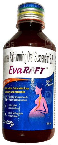 Evaraft Mint Flavour Sugar Free Suspension 150Ml