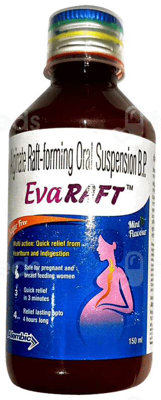 Evaraft Mint Flavour Sugar Free Suspension 150Ml