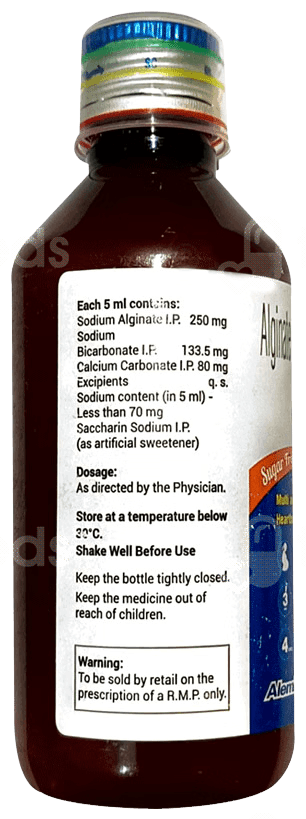 Evaraft Mint Flavour Sugar Free Suspension 150Ml