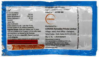 Ulpan Rft Mint Flavour Sugar Free Sachet Oral Suspension 10ml