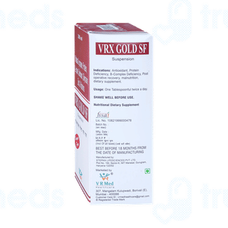 Vrx Gold Sf Suspension 200ml