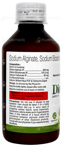 Diovol R Saunf Flavour Sugar Free Suspension 150ml