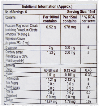 Urikind Km Sugar Free Suspension 100Ml