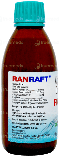 Ranraft Mint Flavour Sugar Free Suspension 150ml