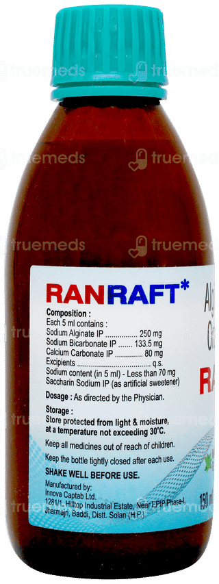 Ranraft Mint Flavour Sugar Free Suspension 150ml
