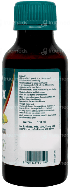 Himalaya Koflet Ex Peppermint & Ginger Sugar Free Linctus 100ml