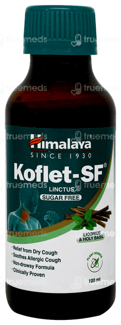 Himalaya Koflet Sf Licorice & Holy Basil Linctus 100ml