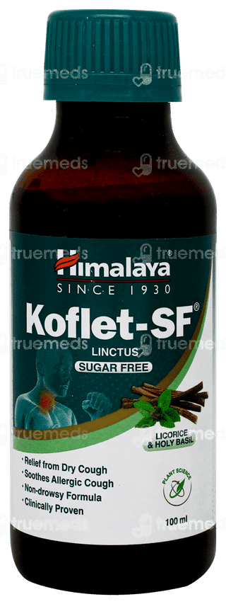 Himalaya Koflet Sf Licorice & Holy Basil Linctus 100ml