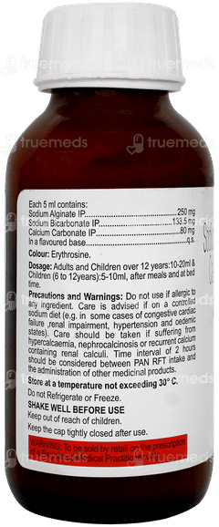 Pan Rft Mint Flavour Sugar Free Suspension 200ml