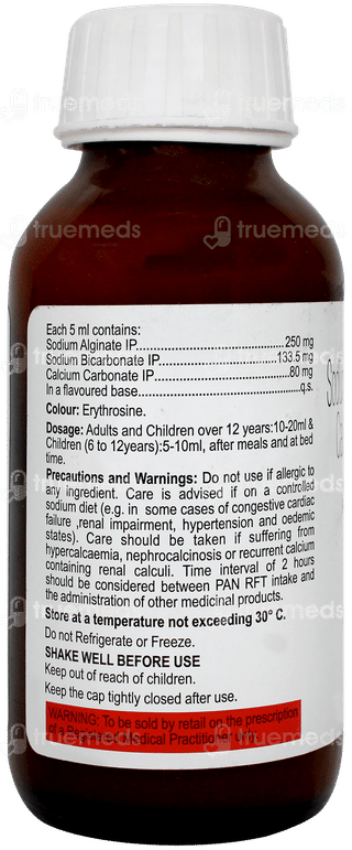 Pan Rft Mint Flavour Sugar Free Suspension 200ml