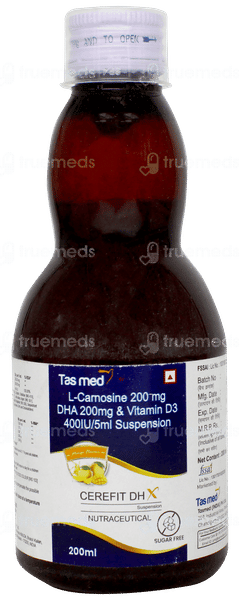 Cerefit Dh X Mango Flavour Sugar Free Suspension 200ml Cerefit Dh X Mango Flavour Sugar Free Suspension 200ml