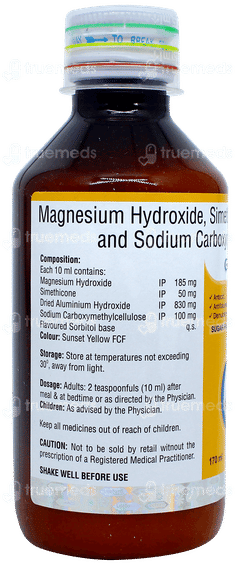 Gasowel Orange Flavour Sugar Free Suspension 170ml