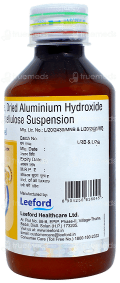 Gasowel Orange Flavour Sugar Free Suspension 170ml