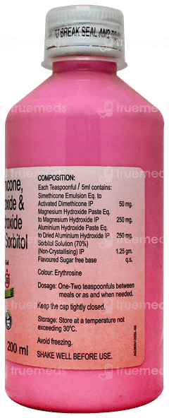 Gasoquick 3s Mint Flavour Sugar Free Suspension 200ml