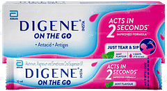 Digene Insta On The Go Mint Flavour Shots 10ml Pack Of 5 Suspension