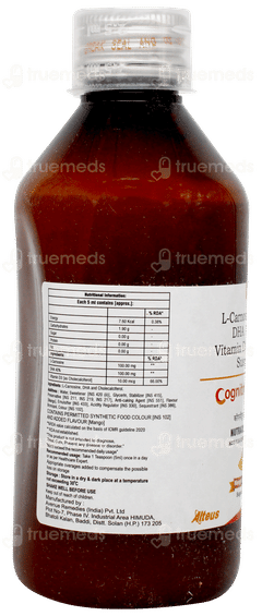 Cognitrust Dha Mango Flavour Sugar Free Suspension 200ml