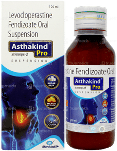 Asthakind Pro Mango Flavour Sugar Free Suspension 100ml
