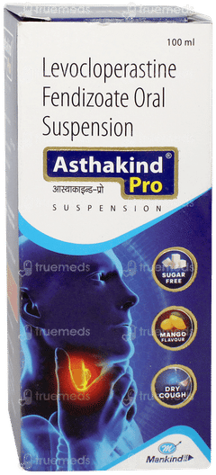 Asthakind Pro Mango Flavour Sugar Free Suspension 100ml
