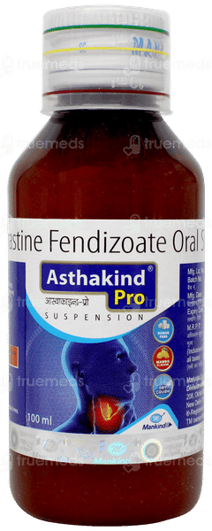 Asthakind Pro Mango Flavour Sugar Free Suspension 100ml