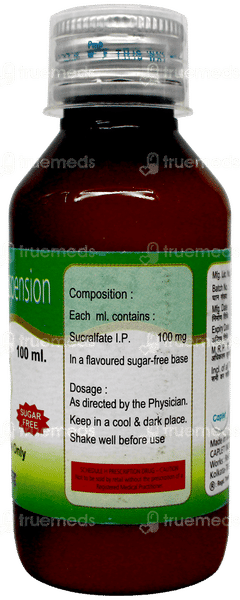 Sft Kid Sugar Free Suspension 100Ml