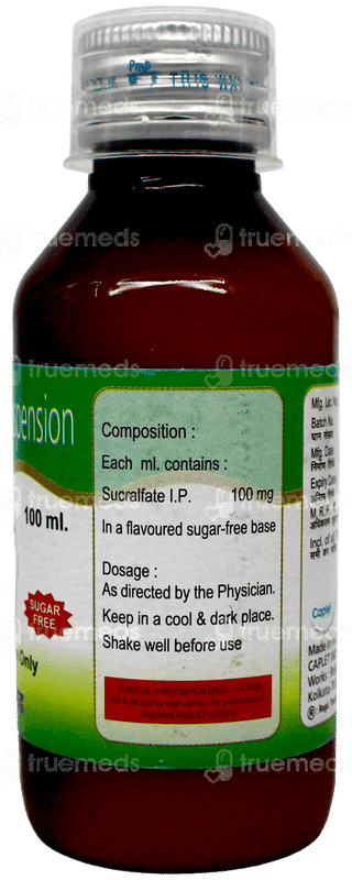 Sft Kid Sugar Free Suspension 100Ml