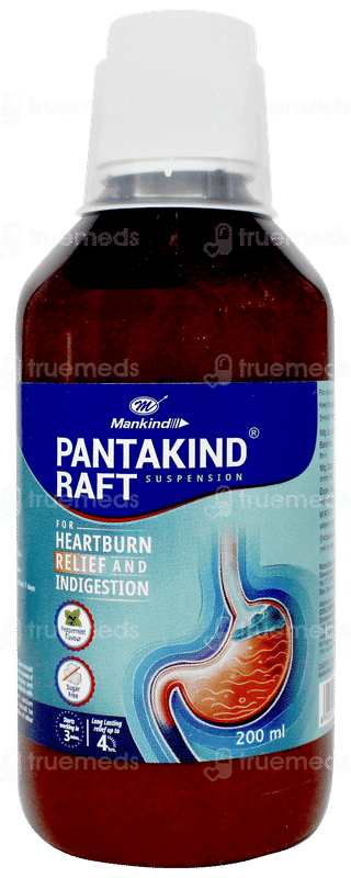 Pantakind Raft Peppermint Flavour Sugar Free Suspension 200ml