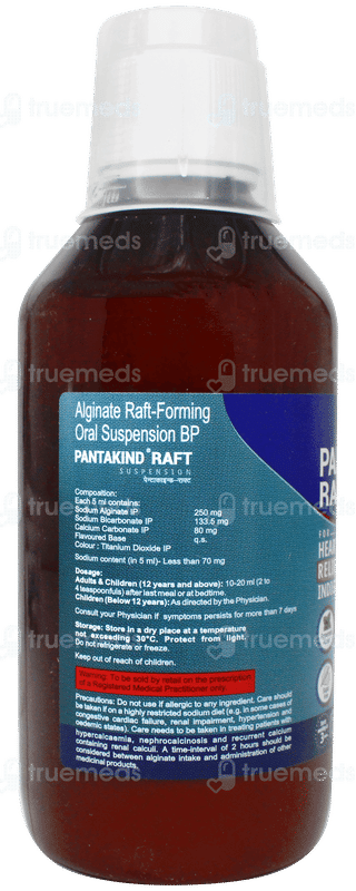 Pantakind Raft Peppermint Flavour Sugar Free Suspension 200ml